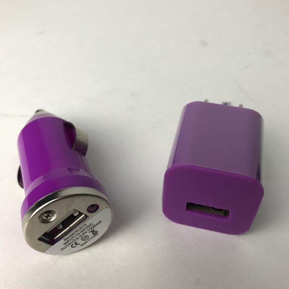 Micro USB Charging Set - Purple - Picture 3 of 4